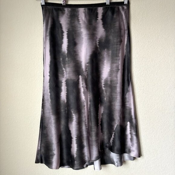 GO BY GO SILK Dresses & Skirts - Go by Go Silk 100% Silk Printed Chic Artsy Midi Maxi Skirt